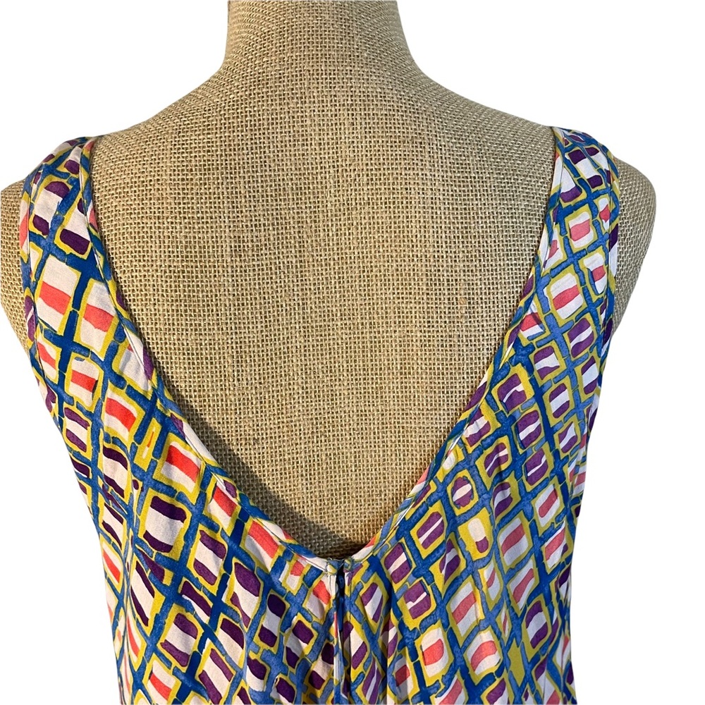Plenty by Tracy Reese geometric print sleeveless dress size XS (0-2) - Picture 3 of 10